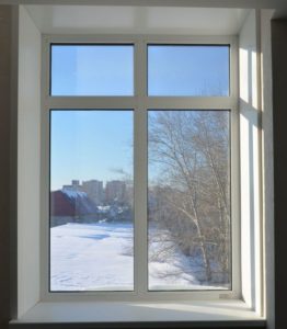 Противопожарное окно нестандартного размера / серия FRM5114